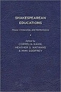 Cover: Shakespearean Educations - University of Delaware Press