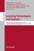 Cover: Learning Technologies and Systems - Springer