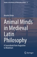 Cover: Animal Minds in Medieval Latin Philosophy - Springer