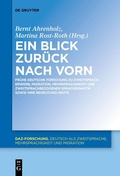 Cover: Ein Blick zur&uuml;ck nach vorn - De Gruyter
