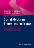 Cover: Social Media im kommunalen Sektor - Springer Gabler