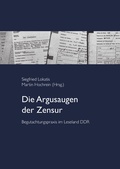 Cover: Die Argusaugen der Zensur - Hauswedell Verlag e.K.