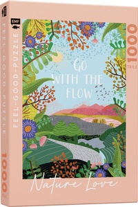 Abbildung von: Feel-good-Puzzle 1000 Teile -&nbsp;NATURE LOVE: Go with the flow - Edition Michael Fischer / EMF Verlag