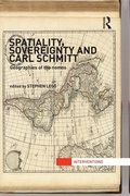 Cover: Spatiality, Sovereignty and Carl Schmitt - Routledge