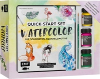 Abbildung von: Quick-Start Set - Watercolor - Die schönsten Aquarellmotive - Edition Michael Fischer / EMF Verlag