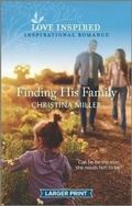 Cover: Finding His Family - Love Inspired Larger Print