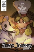 Cover: Disney Manga: Tim Burton's The Nightmare Before Christmas -- Zero's Journey Issue #02 - TOKYOPOP