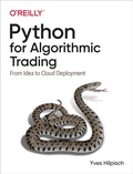 Cover: Python for Algorithmic Trading - O'Reilly