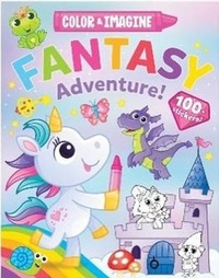 Enlarge image Cover: Color & Imagine: Fantasy Adventure - Kidsbooks Publishing