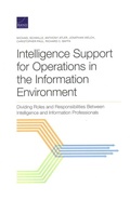 Cover: Intelligence Support for Operations in the Information Environment - RAND