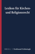 Cover: Lexikon f&uuml;r Kirchen- und Religionsrecht - Brill Deutschland
