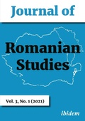 Cover: Journal of Romanian Studies - ibidem