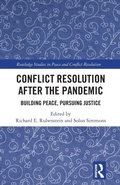Cover: Conflict Resolution after the Pandemic - Routledge