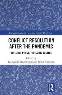 Enlarge image Cover: Conflict Resolution after the Pandemic - Routledge