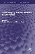 Cover: The Emerging Field of Personal Relationships - Routledge