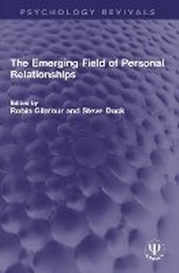 Enlarge image Cover: The Emerging Field of Personal Relationships - Routledge