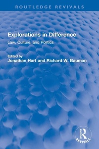 Enlarge image Cover: Explorations in Difference - Routledge