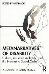 Enlarge image Cover: Metanarratives of Disability - Routledge