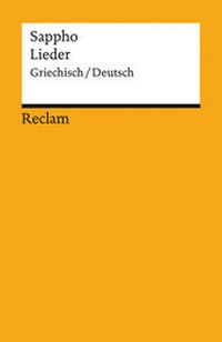 Abbildung von: Lieder. Griechisch/Deutsch - Reclam