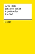 Cover: Papa Hamlet &middot; Ein Tod - Reclam