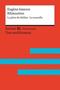 Cover: Rhinoc&eacute;ros. La pi&egrave;ce de th&eacute;&acirc;tre &middot; La nouvelle - Reclam