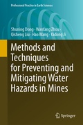 Cover: Methods and Techniques for Preventing and Mitigating Water Hazards in Mines - Springer