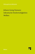 Cover: Sokratische Denkw&uuml;rdigkeiten. Wolken - Meiner