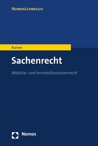 Abbildung von: Sachenrecht - Nomos