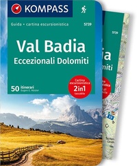 Abbildung von: KOMPASS guida escursionistica Val Badia, Eccezionali Dolomiti, 50 itinerari - KOMPASS-Karten