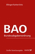 Cover: Bundesabgabenordnung - BAO - Manz