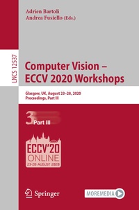 Enlarge image Cover: Computer Vision - ECCV 2020 Workshops - Springer