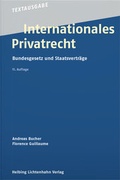 Cover: Internationales Privatrecht - Helbing & Lichtenhahn