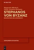 Cover: Stephanos von Byzanz - De Gruyter