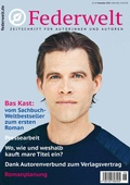 Cover: Federwelt 145, 06-2020, Dezember 2020 - Uschtrin Verlag