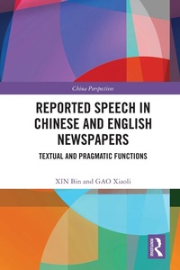 Abbildung von: Reported Speech in Chinese and English Newspapers - Routledge