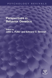 Enlarge image Cover: Perspectives in Behavior Genetics - Routledge