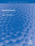 Cover: Studying Society - Routledge