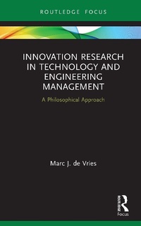 Enlarge image Cover: Innovation Research in Technology and Engineering Management - Routledge