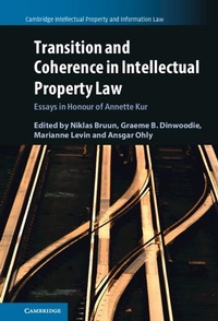 Enlarge image Cover: Transition and Coherence in Intellectual Property Law - Cambridge University Press
