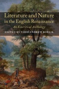 Cover: Literature and Nature in the English Renaissance - Cambridge University Press