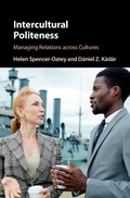 Cover: Intercultural Politeness - Cambridge University Press