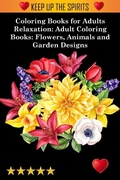 Cover: Coloring Books for Adults Relaxation - Robert Griffin Print