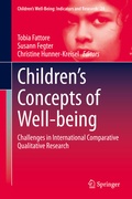 Cover: Children's Concepts of Well-being - Springer