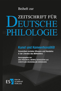 Cover: Kunst und Konventionalit&auml;t - Erich Schmidt Verlag