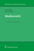 Cover: Medienrecht - St&auml;mpfli Verlag AG