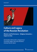 Cover: Culture and Legacy of the Russian Revolution - Frank & Timme