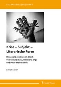 Cover: Krise - Subjekt - Literarische Form - Frank & Timme
