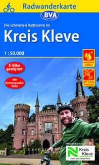 Abbildung von: Radwanderkarte BVA Die schönsten Radtouren im Kreis Kleve 1:50.000, reiß- und wetterfest, GPS-Tracks Download - BVA BikeMedia