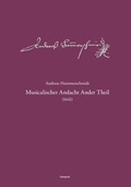 Cover: Andreas-Hammerschmidt-Werkausgabe Band 2: Musicalischer Andacht Ander Theil (1641) - E. Reinhold Verlag