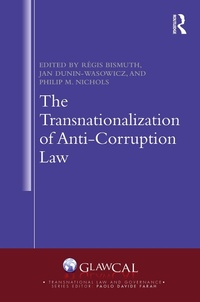 Enlarge image Cover: The Transnationalization of Anti-Corruption Law - Routledge